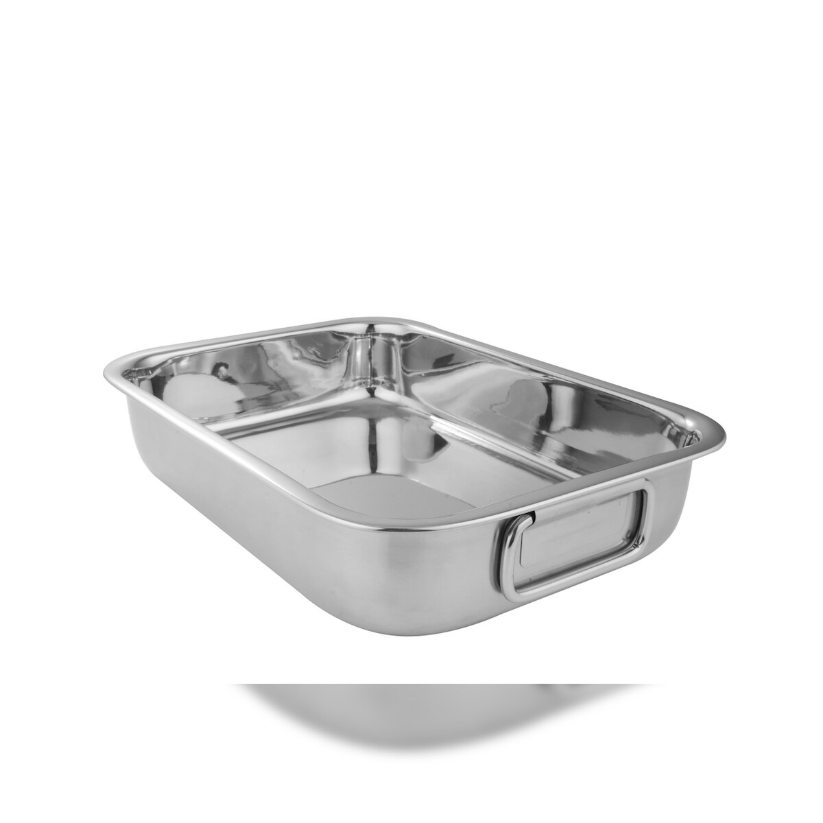 METRO PROFESSIONAL Auflaufform, Edelstahl 18/8, 51.5 x 41.5 x 7.9 cm, rechteckig, silber Image
