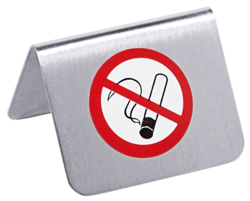 Contacto Nichtraucherschild, seidenmatt