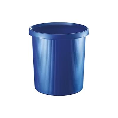 helit Papierkorb 18L - linear - blau Image
