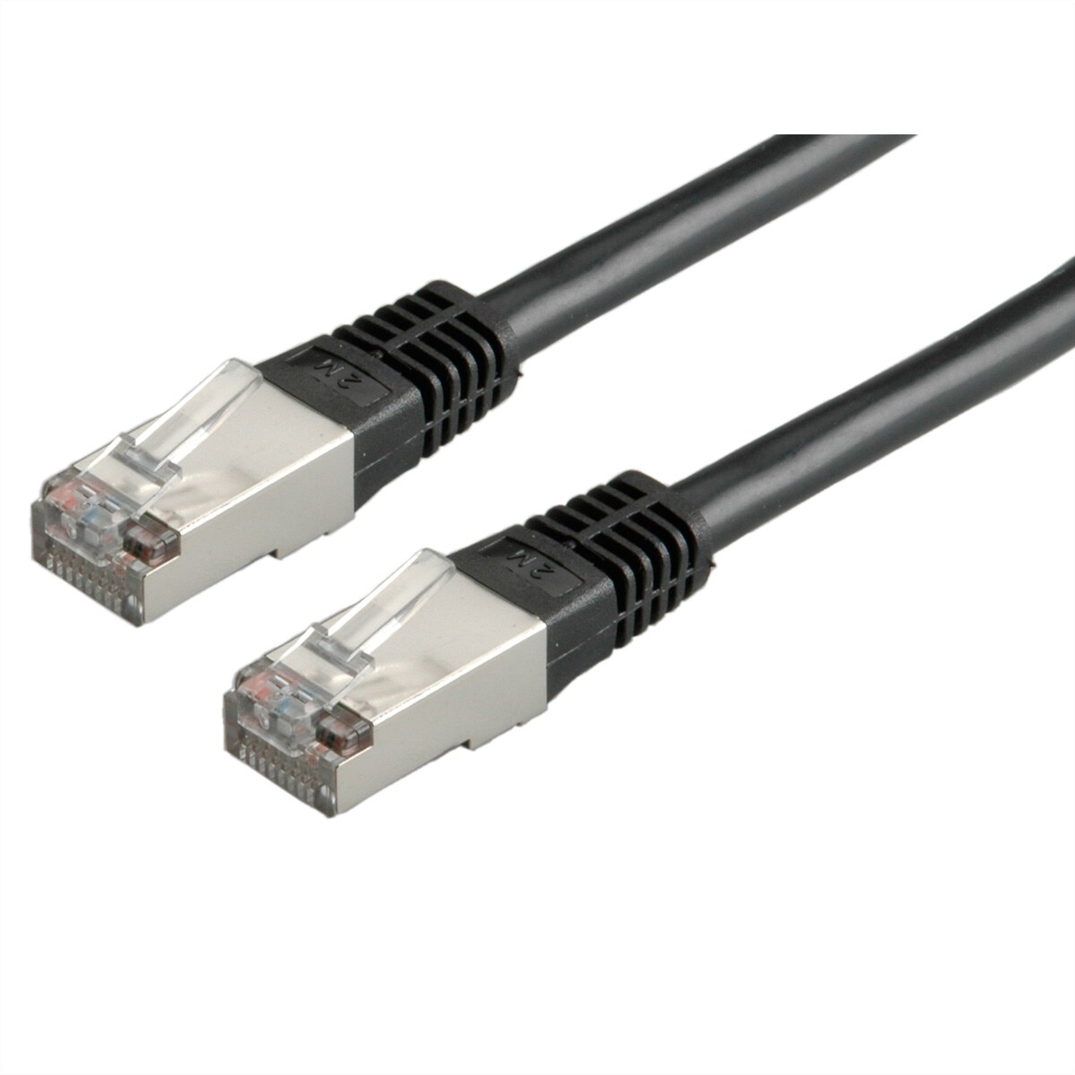 VALUE Patchkabel Cat.6 (Class E) S/FTP (PiMF), schwarz, 7 m Image
