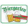 Biergarten geöffnet Schild A6 (105x148mm)