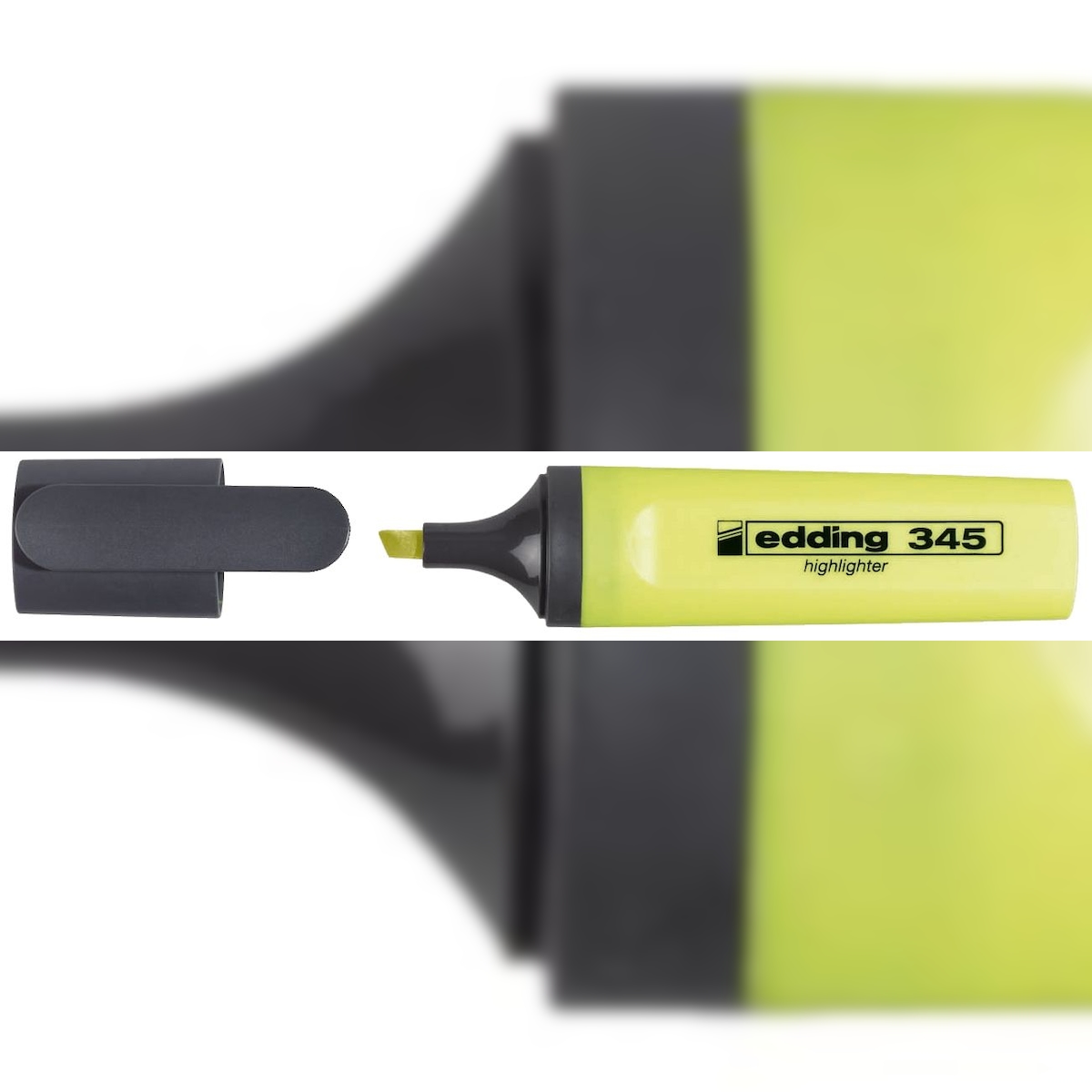 Edding 345-5 Textmarker highlighter - nachfüllbar, gelb Image