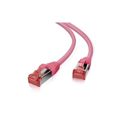Helos Patchkabel S/FTP Cat 6 magenta 2,0m Image