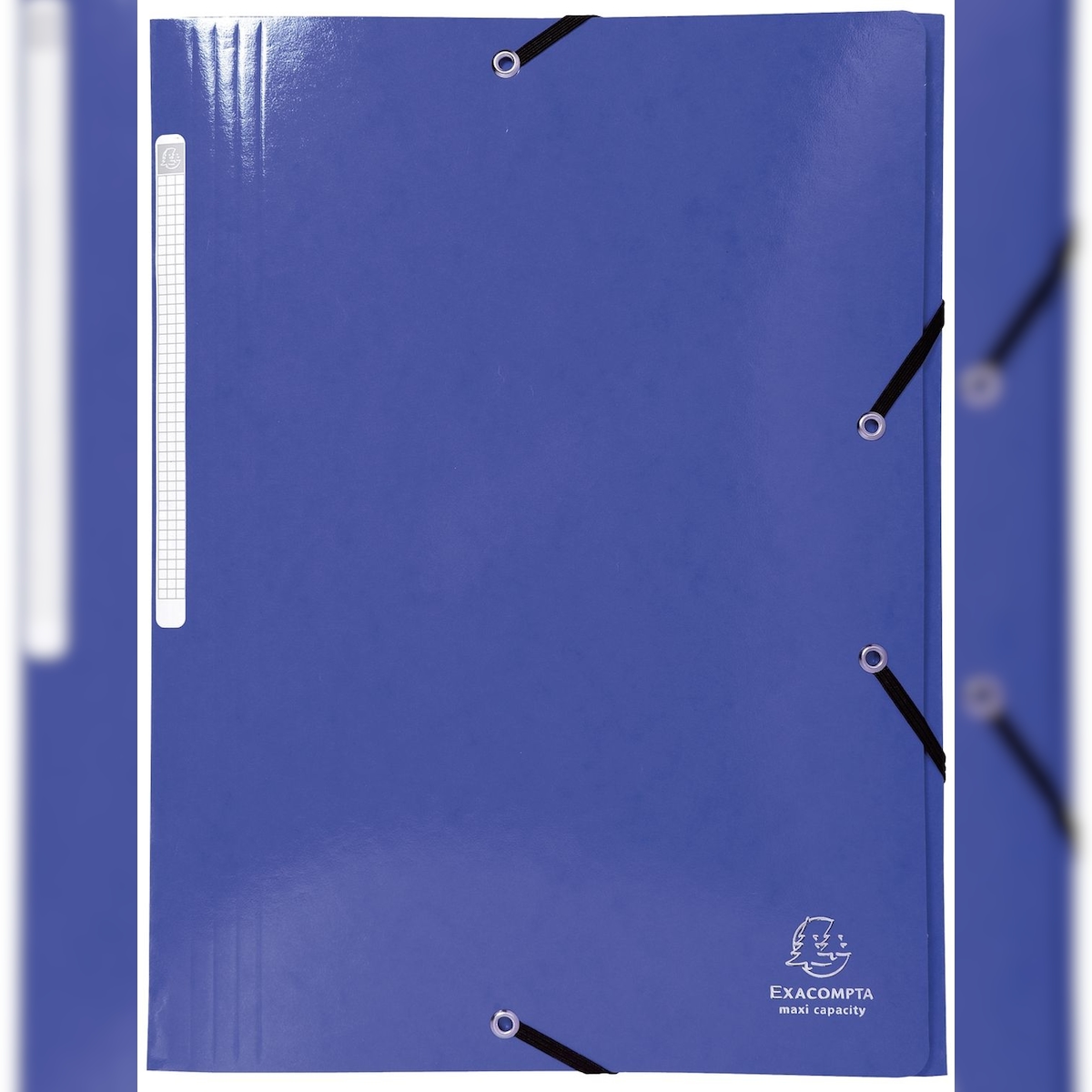 Exacompta Sammelmappe mit 3 Klappen und Gummizug Maxi Kapazität Manila-Karton 425g/qm Iderama A4 Image