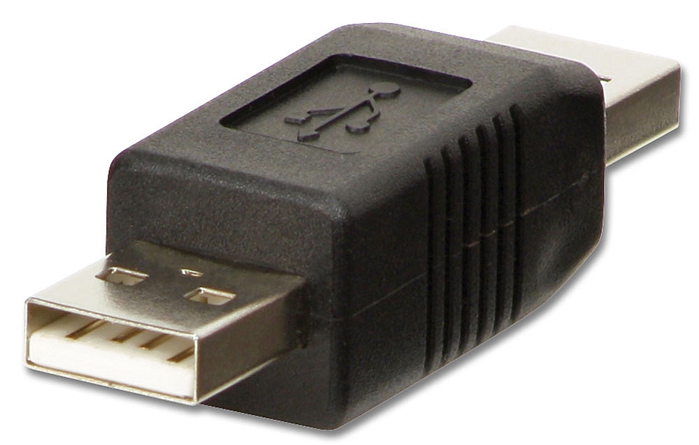 Lindy 71229 LINDY Adapter USB Typ A/A M/M A Stecker an A-Stecker Image
