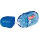 Tesa Mini Roller Korrigieren ecoLogo®, einweg, blau, 6 m x 5 mm