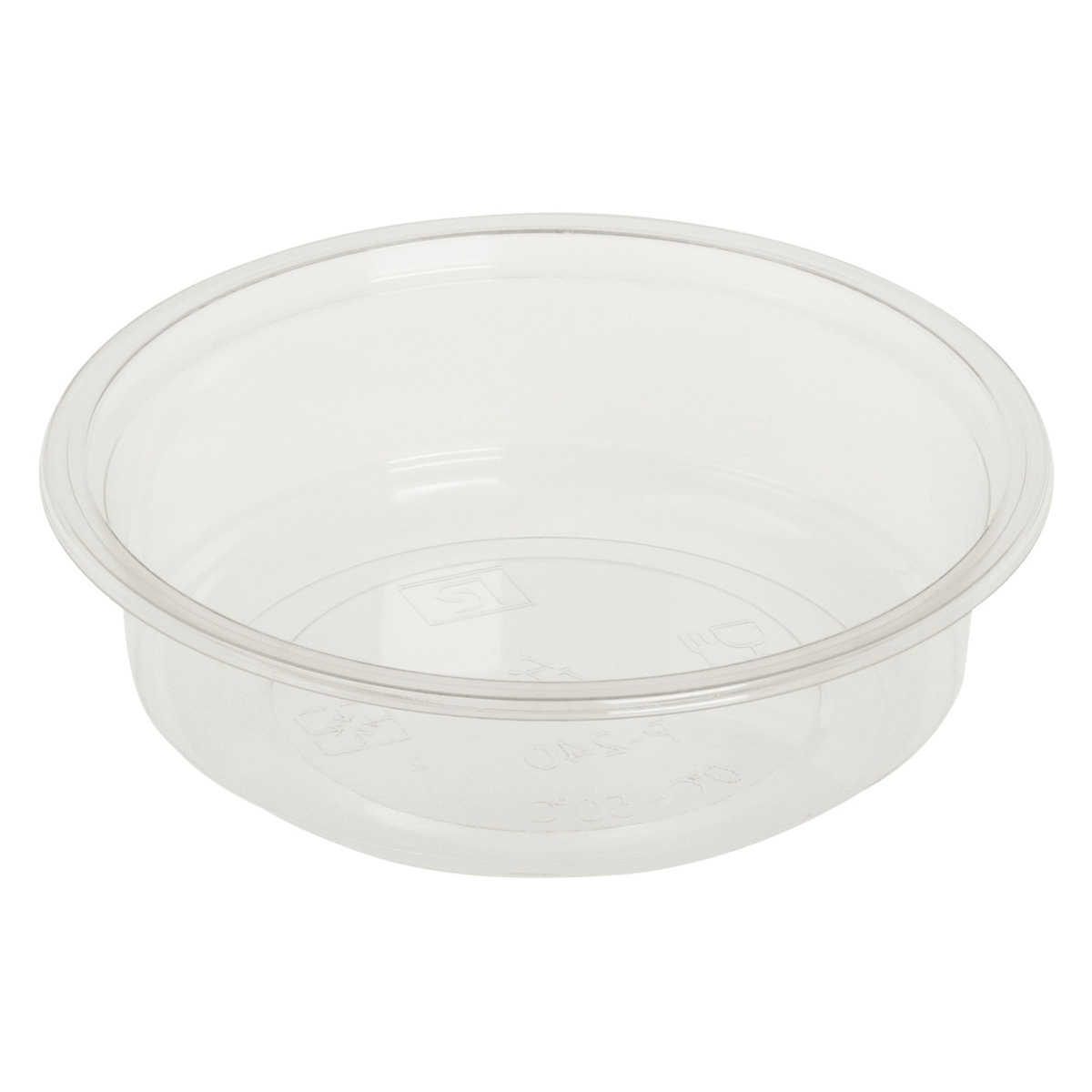 VEPATIM 100x Feinkostbecher transparent aus Bio-Kunststoff (PLA) 240 ml O 12,1 cm Image