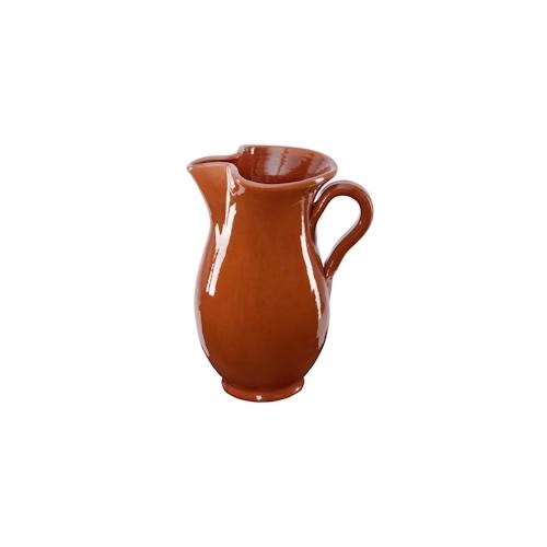 Tonkrug 1.9L braun-glasiert kühlende Wein-Karaffe – 99544