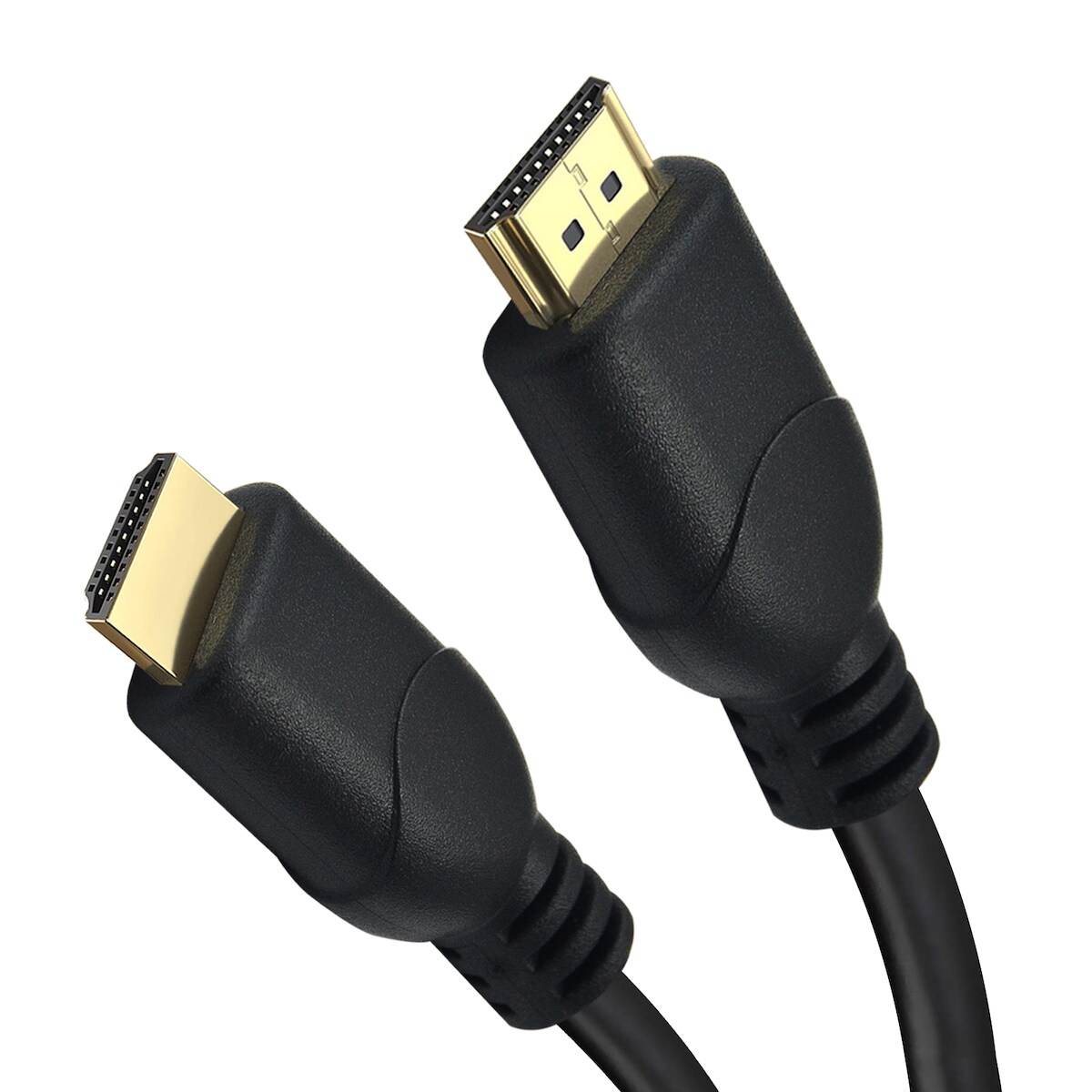 Helos Anschlusskabel, HDMI Stecker/Stecker, 4K, 2,0m, schwarz Image