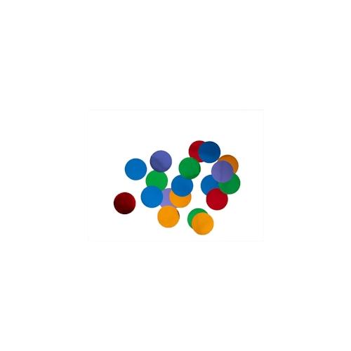 Konfetti Regenbogen Farben