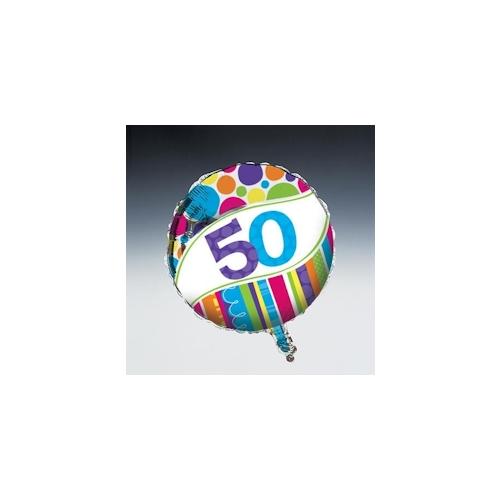 50. Geburtstag Folienballon