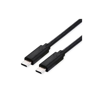 VALUE USB4 Gen3x2 Kabel, C–C, ST/ST, 40Gbit/s, 100W, schwarz, 0,5 m