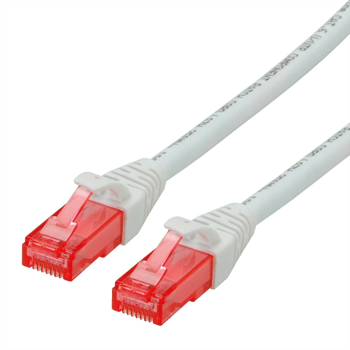 ROLINE Patchkabel Cat.6 UTP, Component Level, LSOH, weiß, 3 m Image