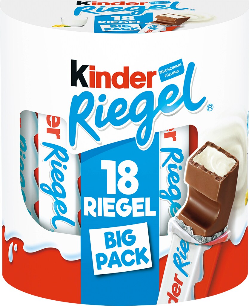 Kinder Schokoladenriegel 18 Riegel (378 g) Image
