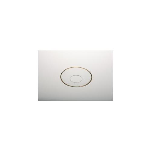 Tropfschale, Glas, Außen-Ø 6,8 cm Kerzentropfenfänger, Innen-Ø 2,5 cm Kerzentropfenfänger