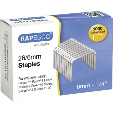 Rapesco Heftklammern S24602Z3 24/6mm 5.000 St./Pack. Image