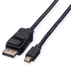 VALUE DisplayPort Kabel, DP ST - Mini DP ST, schwarz, 5 m Image