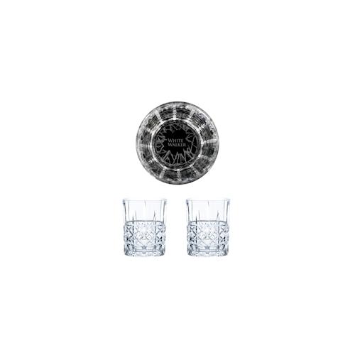 Game of Thrones Whiskygläser Set White Walker, 2 Whisky-Tumbler