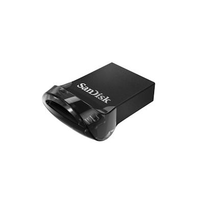 SanDisk Ultra Fit USB-Stick 128 GB USB Typ-A 3.2 Gen 1 (3.1 Gen 1) Schwarz