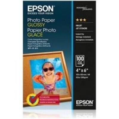 Epson Photo Paper Glossy - 10x15cm - 100 Blätter Image