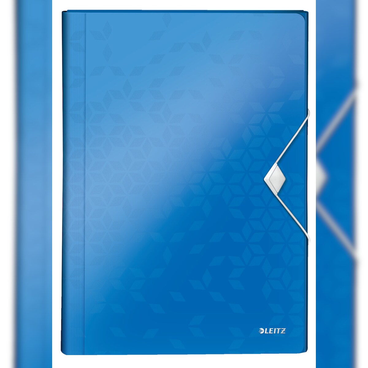Leitz Fächermappe WOW 45890036 DIN A4 6Fächer PP blau Image