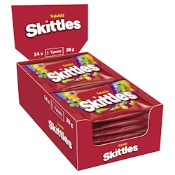 Skittles Kaubonbons Fruit 14 x 38 g (532 g) Image