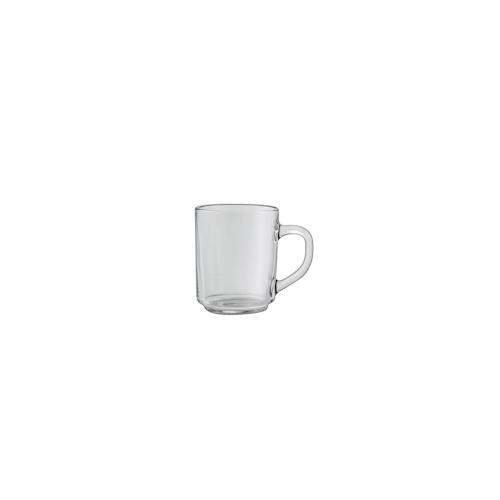 Arcoroc ARC E7104 Bock Bockbecher, Kaffeebecher, Kaffeetasse, 250ml, Glas, transparent, 6 Stück