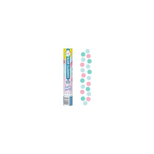 Konfettikanone pastell Let’s Party 30 cm