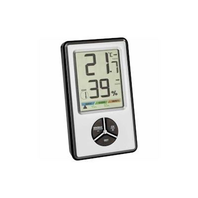 TFA Dostmann Thermo-Hygrometer digital silber