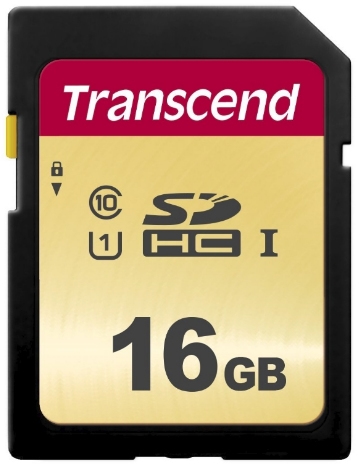 Transcend 16GB, UHS-I, SD SDHC Klasse 10 Image