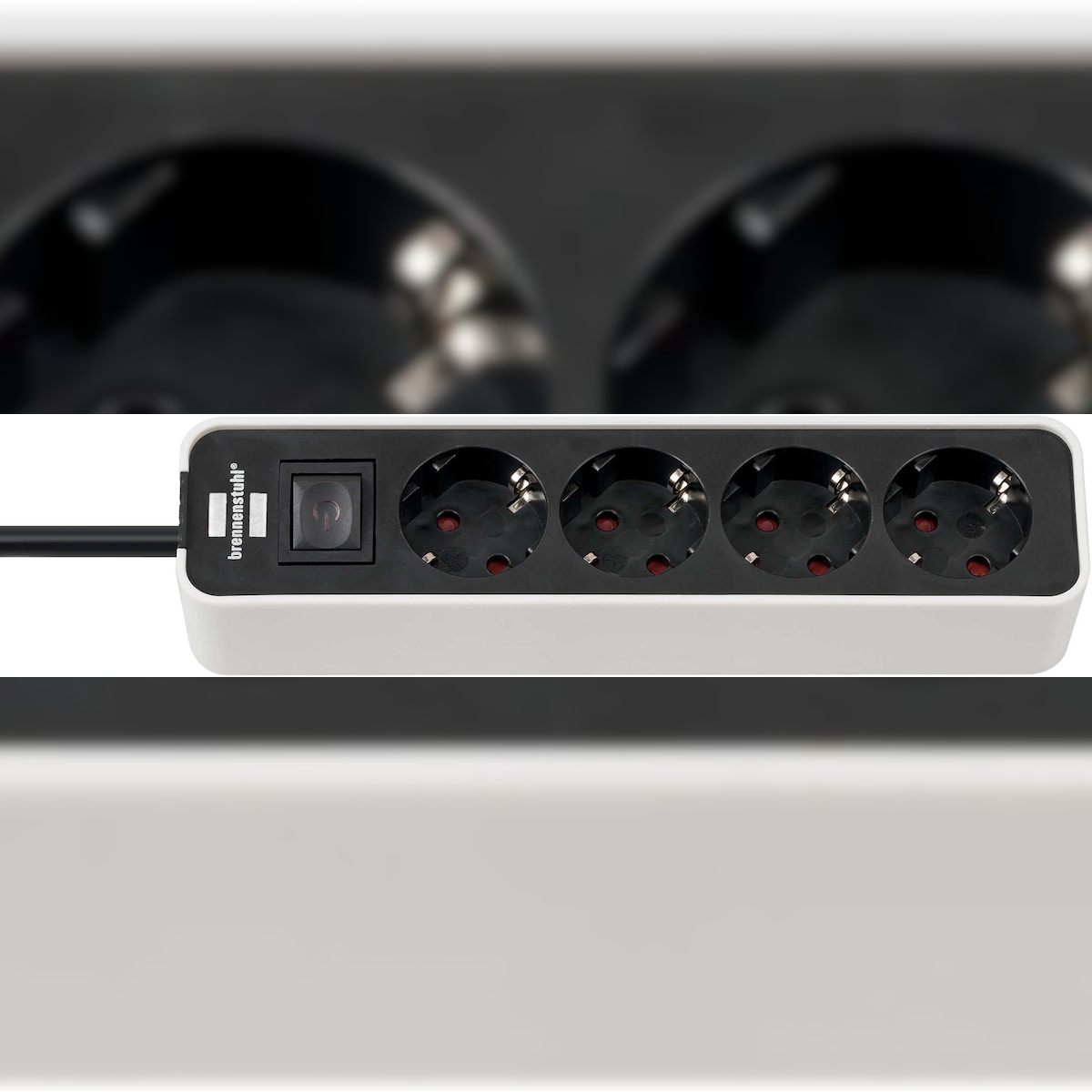 Brennenstuhl 1153240020 Verlängerungskabel 1,5 m 4 AC-Ausgänge Indoor Weiß Image