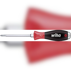 Wiha 03238 Werkstatt Kreuzschlitz-Schraubendreher PH 2 Klingenlänge: 100 mm DIN ISO 8764 Image