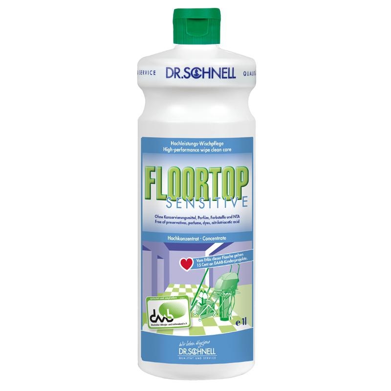 Dr.Schnell FLOORTOP SENSITIVE Hochleistungswischpflege 1 l Flasche Image