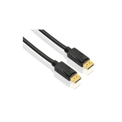 Helos Anschlusskabel, DisplayPort Stecker/Stecker, 4K 5,0m, schwarz Image