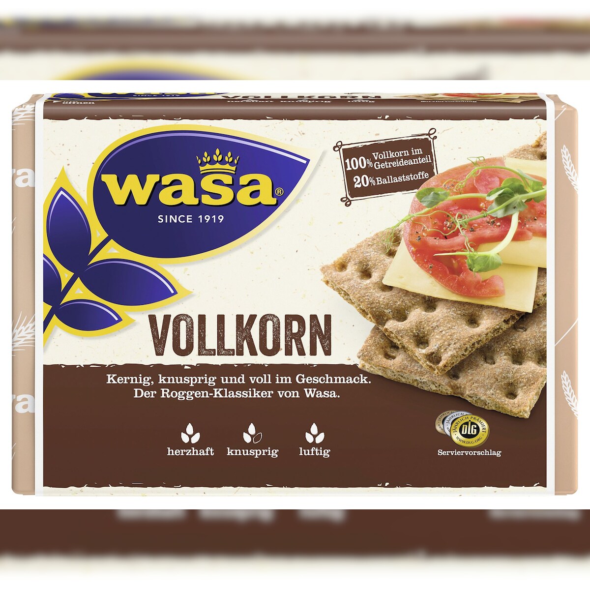Wasa Knäckebrot Vollkorn (260 g) Image