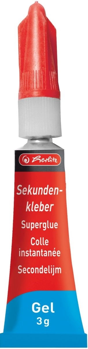 herlitz Sekundenkleber 3g Gel Image