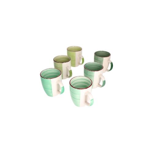 6er Set Kaffeebecher Green Baita