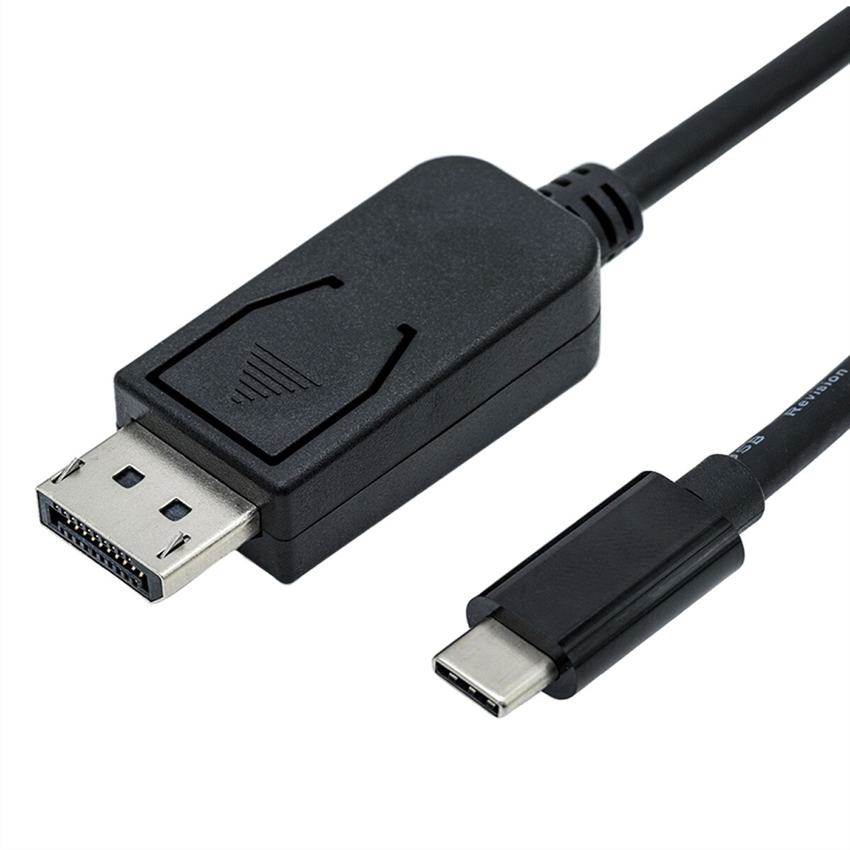 ROLINE USB Typ C - DisplayPort Adapterkabel, v1.2, ST/ST, 2 m Image