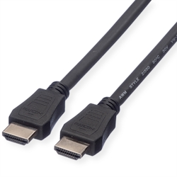 VALUE HDMI High Speed Kabel mit Ethernet, LSOH, schwarz, 3 m Image