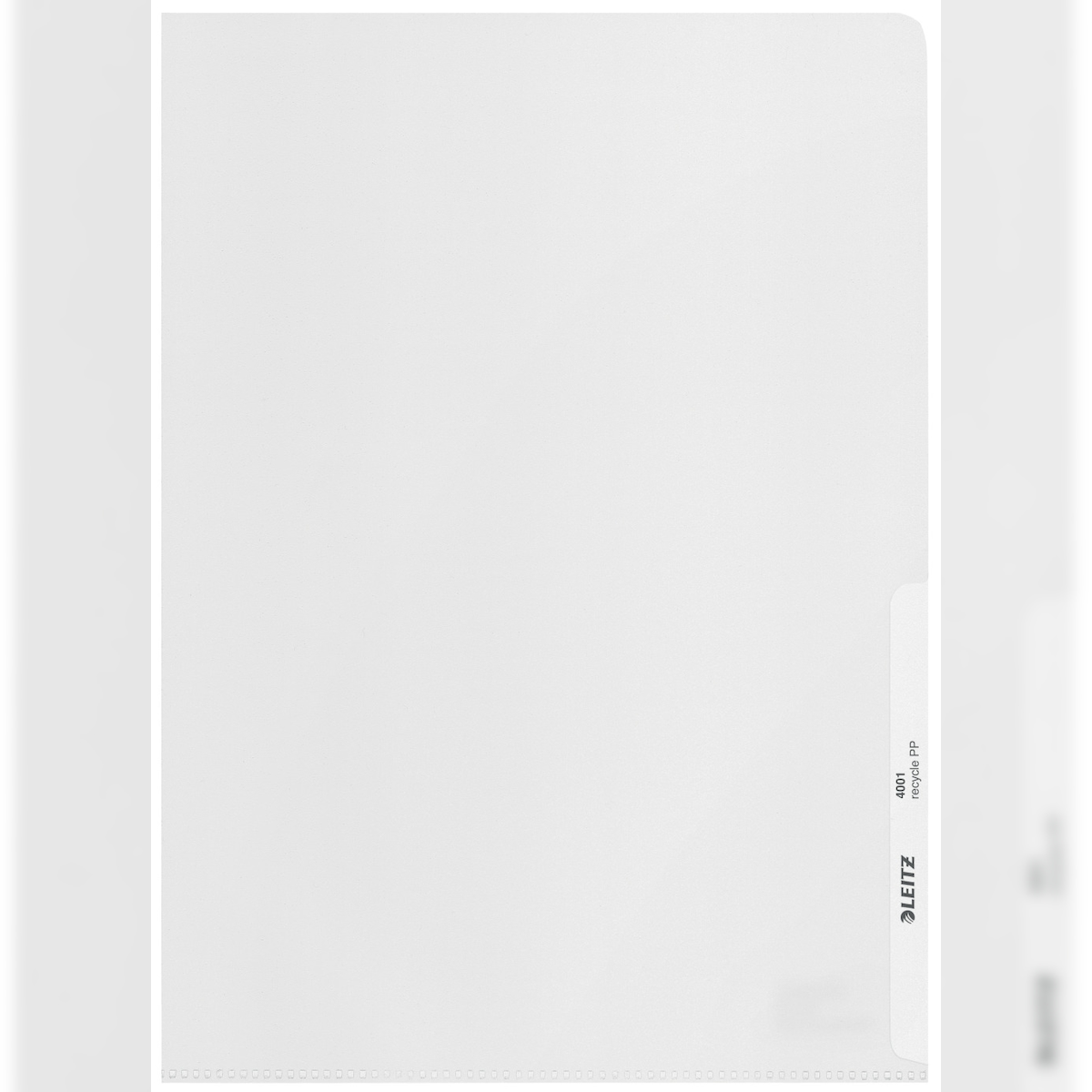 Leitz Recycle Sichthüllen DIN A4 Transparent PP (Polypropylen) Recycled 140 Mikron 25 Stück Image