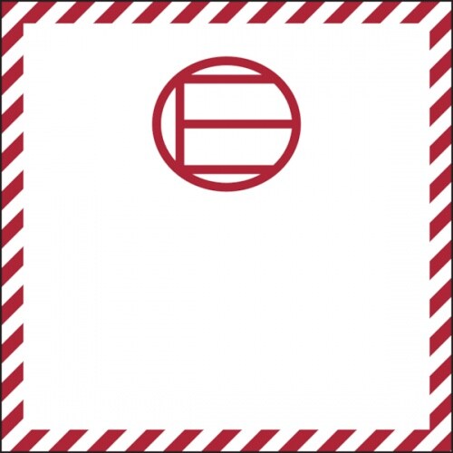 König Werbeanlagen Gefahrgutaufkleber: Transport von freigestellten Mengen - Einzeletikett - 100x100 mm Folie selbstklebend Image