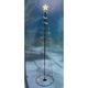 XL LED Metall Weihnachtsbaum mit Stern warmweiß 106 LEDs 180cm