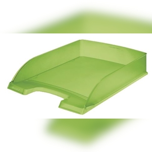 Leitz 5227-00-56 5227 Briefkorb Standard Plus - A4, Polystyrol, grün frost Image