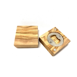 Flaschenöffner Party aus Olivenholz