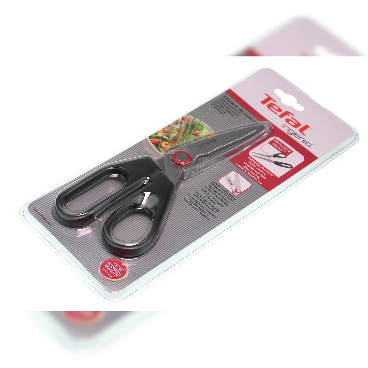 Tefal K2071314 Küchenschere Ingenio | abnehmbaren Klingen Image