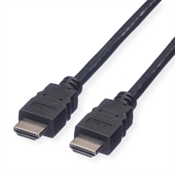VALUE Monitorkabel HDMI High Speed, ST-ST, schwarz, 5 m Image