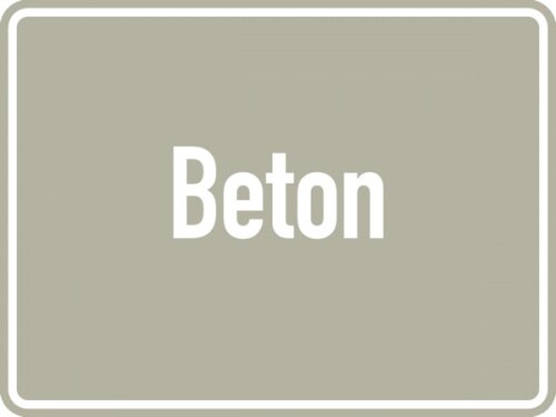 Dreifke® Abfallkennzeichen, Beton, 150 x 200 mm, Folie selbstklebend 1 Stk. Image