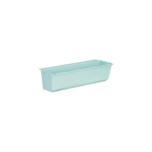 Pflanzkasten für Paletten in Anthrazit 37 cm Blumentopf Palettenkasten Pflanzgefäß Blumenkasten Palettenblumentopf Kräutertopf grün