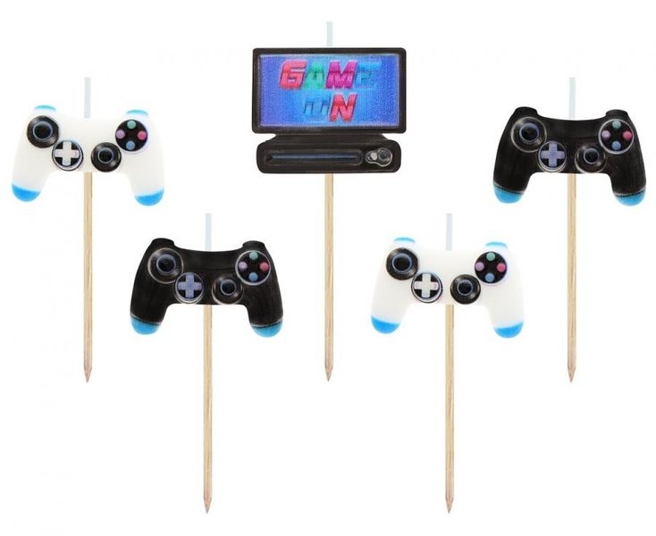 5 Kerzen Controller Videospiel Image