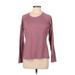 Eastern Mountain Sports Active T-Shirt: Burgundy Activewear - Women's Size Medium